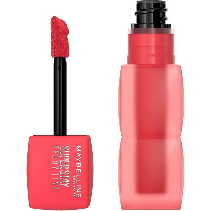 Super Stay Teddy Lip Tint, Long Lasting Matte Lipstick for up to 12HR Wear, Kneehigh, 1 Count