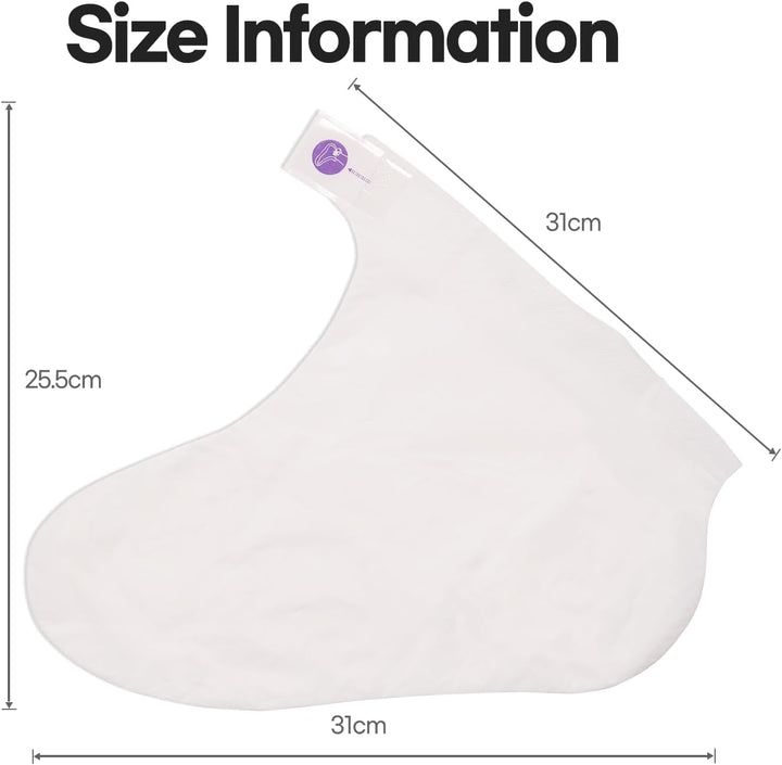 Intensive Repairing Foot Masks 6 Pairs, Deep Moisturizing Socks for Dry Feet & Cracked Heels, Repair with Coconut Oil & Milk Extract, Korean Skin Care, Spa Set, Self Care Gifts for Women