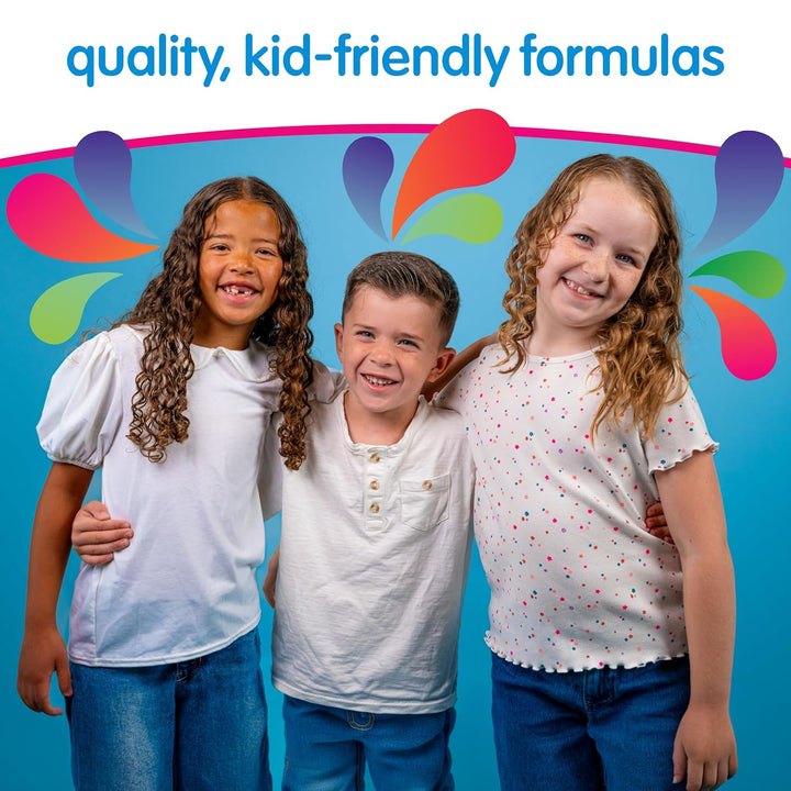 Socozy 3 in 1 Kids Shampoo + Conditioner + Body Wash (16 Fl Oz) Gentle, Hydrating Hair & Body Cleanser with Keratin, Vitamin B5, & Kiwi Extract, Paraben & Sulfate-Free