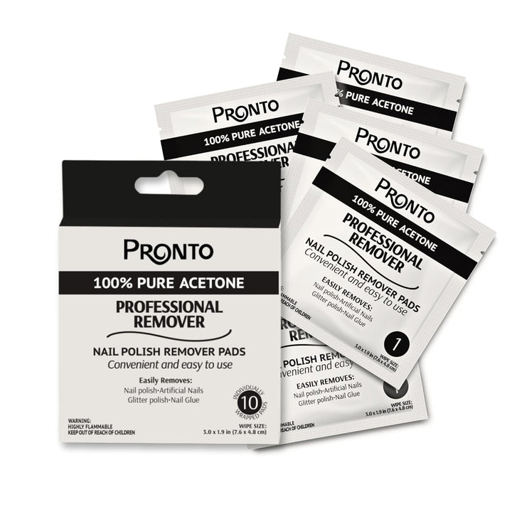 100% Acetone Gel Nail Polish Remover - Gel Polish Remover for Nails | Acetone Nail Polish Remover for Nails for Removal of Glue, Gel, Acrylic & Dip | Gel Polish Remover, 8 Fl Oz