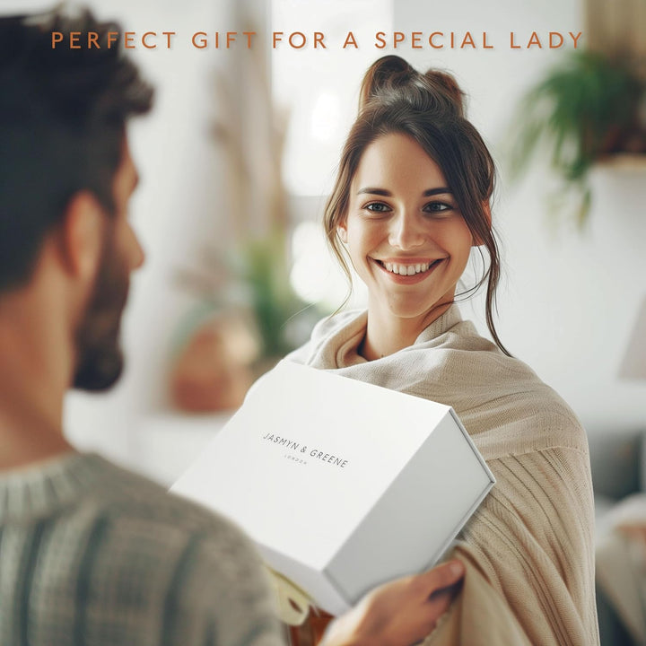 Luxury Spa Gift Basket for Women - 10 Relaxing Spa Birthday Gifts for Women with Lavender. Bridal Shower Gifts for Woman with Self Care Kit. Get Well Soon Package for Mother Sister.