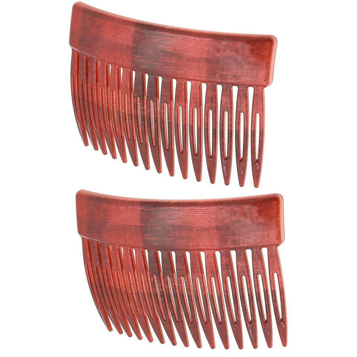 Paris CP2942 French Hair Side Comb, Small Tortoise Shell, French Twist Hair Combs Decorative, Strong Hold Hair Clips for Women Bun Chignon Up-Do Styling Girls Hair Accessories, Made in France