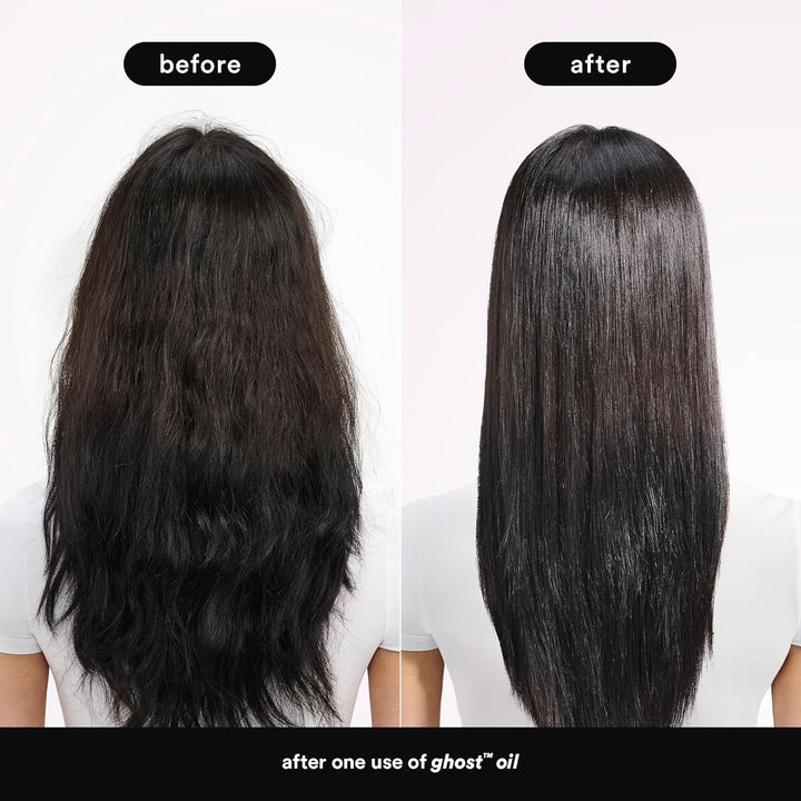 Ghost Oil - Weightless Hair Oil for Fine to Medium Hair - Smooths Frizz, Adds Shine - No Parabens, Gluten or Harmful Sulfates