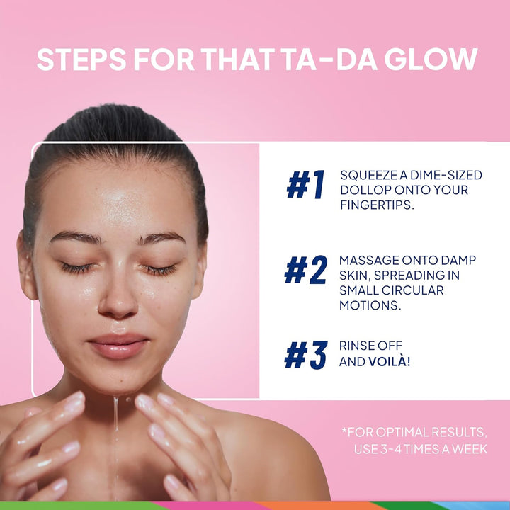 Gentle Smoothing Face Scrub Our Gentlest Scrub yet Rose Water and Aloe Vera Made with 100 Percent Natural Exfoliants, Paraben Free, Oil-Free, Dermatologist Tested 6 Oz