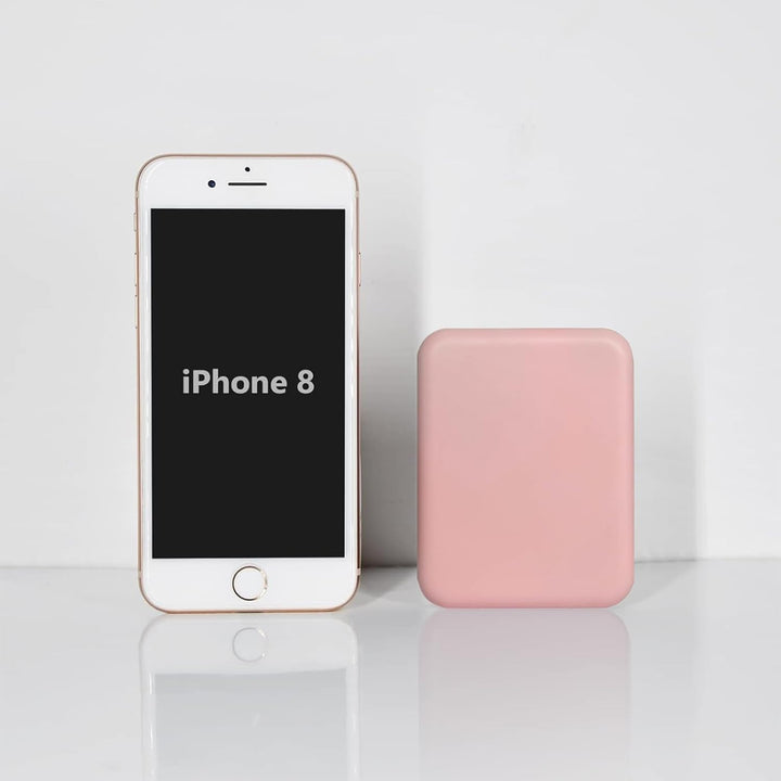 Pocket Mirror, 1X/3X Magnification LED Compact Travel Makeup Mirror with Light for Purse, 2-Sided, Portable, Folding, Handheld, Small Lighted Mirror for Gift, Pink