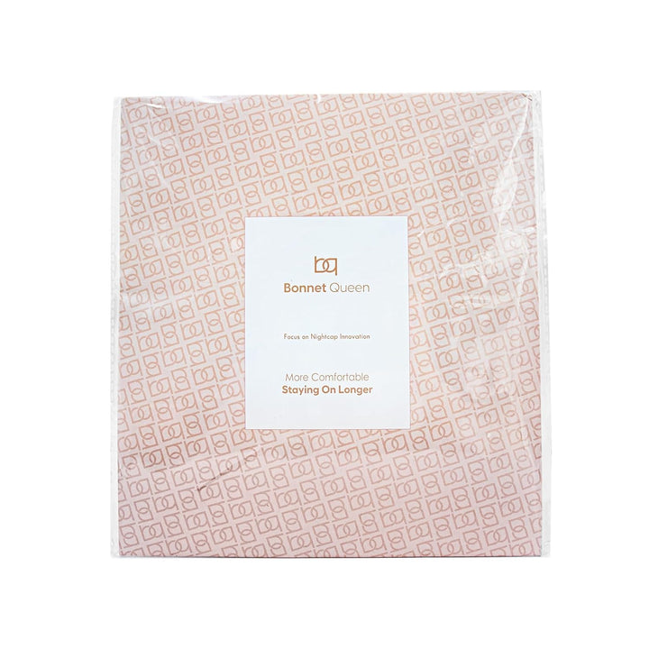 Silk Bonnet for Sleeping Women Satin Bonnet Night Sleep Cap Hair Wrap for All Hair with Adjustable Tie Band,Black