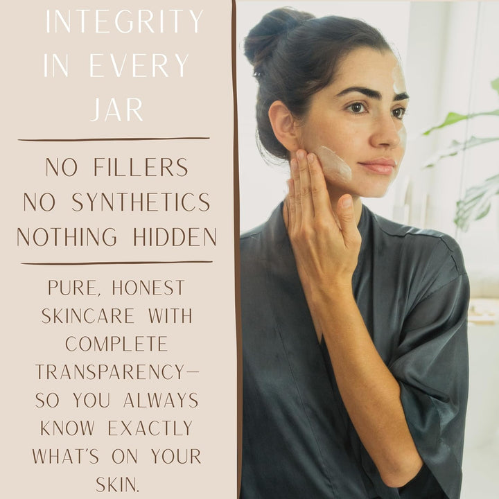 100% Grass-Fed Whipped Tallow Balm for Skin Care – Face + Body – Natural Moisturizer Lotion, 4 Oz (Vanilla Moon)