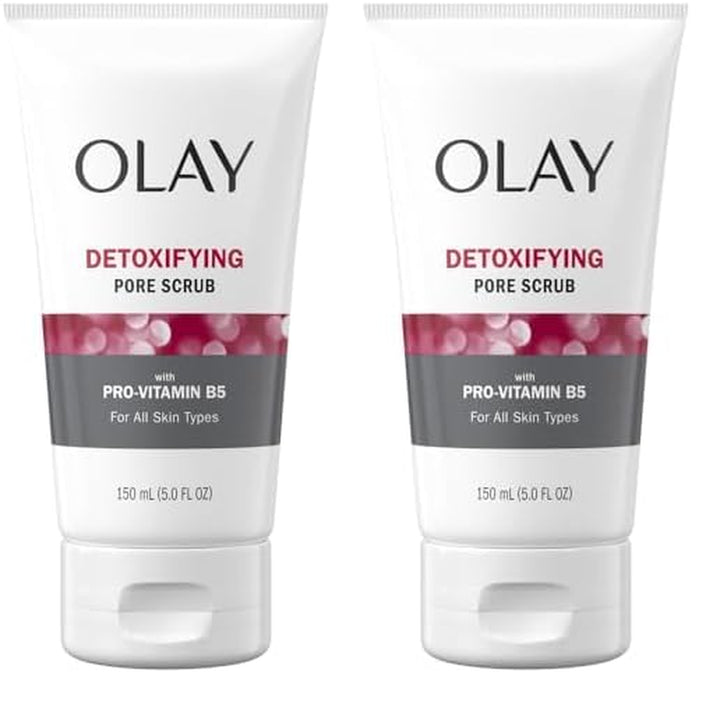 Facial Cleanser by  Regenerist, Detoxifying Pore Scrub & Exfoliator, 5 Oz (Pack of 3)