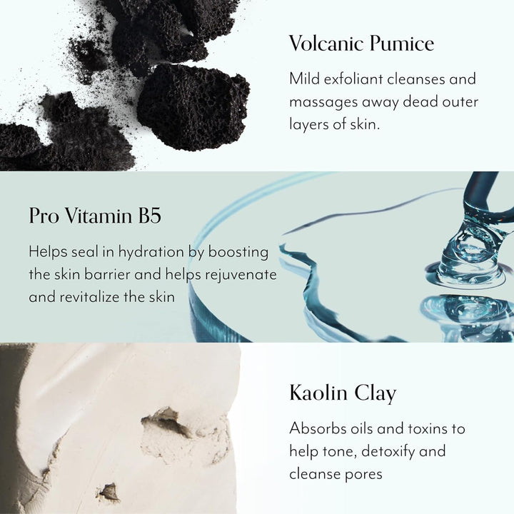 Micro Magic Skin-Renewing Microdermabrasion Scrub | Smoothing Volcanic Pumice & Purifying Kaolin Clay | Refreshed Glow Straight-From-The-Spa | Tightens Pores & Brightens Skin | 3.4 Fl Oz