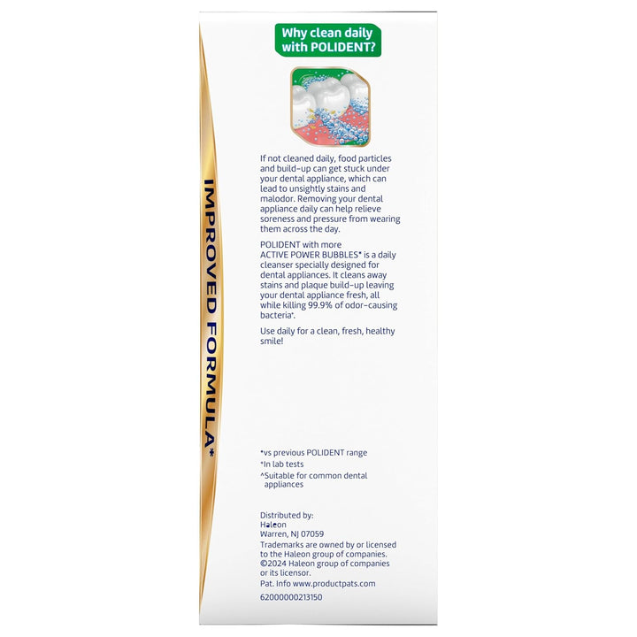 3 Minute Antibacterial Dental Appliance Cleanser Tablets, 60 Count