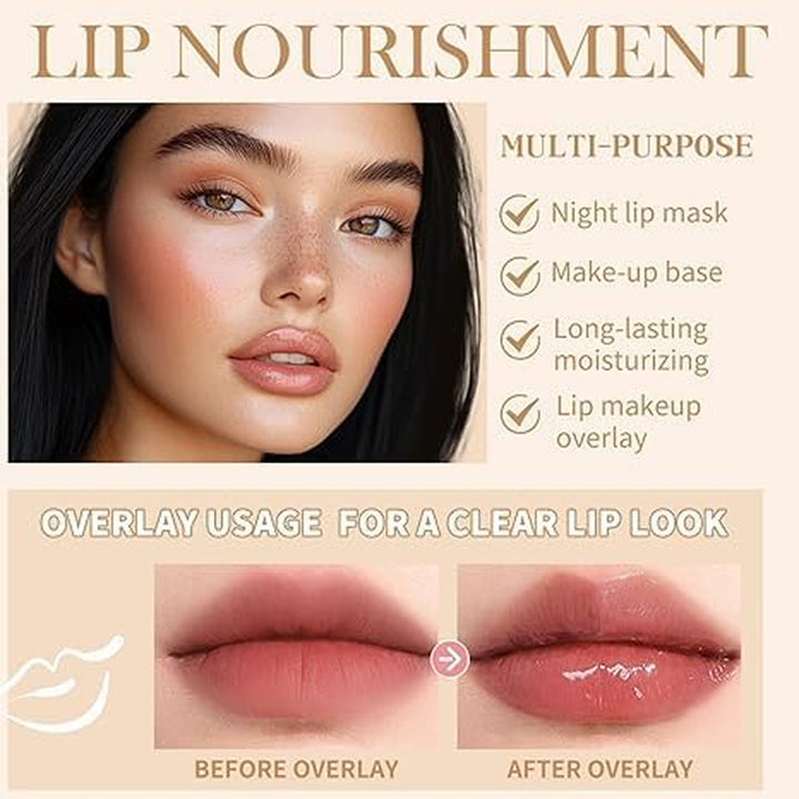 4 PCS Summer Lip Butter Balm Glossy Butter Balm Set,Instant Moisture and Hydration Lip Gloss,Long-Lasting Hydrating Non-Sticky Lip Balm,Soften Dry Lips and Lip Care