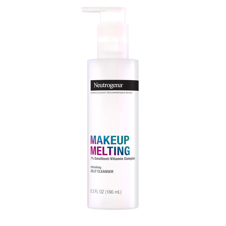 Makeup Melting Nourishing Micellar Milk with 7% Emollient-Vitamin Complex, Soothing Fragrance-Free Eye, Lip & Face Makeup Remover for Sensitive & Dry Skin, Oil-Free, 6.7 Fl. Oz