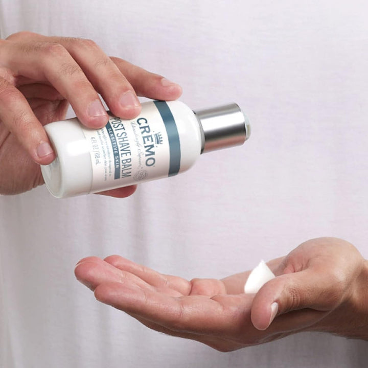 Sensitive Post Shave Balm, Soothes, and Protects Skin from Shaving Irritation, Dryness and Razor Burn, 4 Fluid Ounces