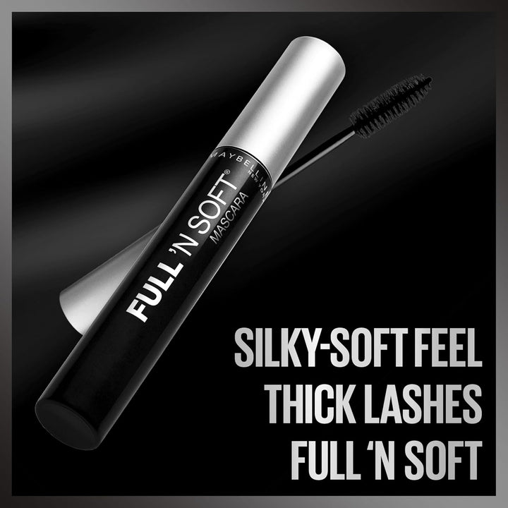 New York Full 'N Soft Washable Mascara, Very Black, 1 Count