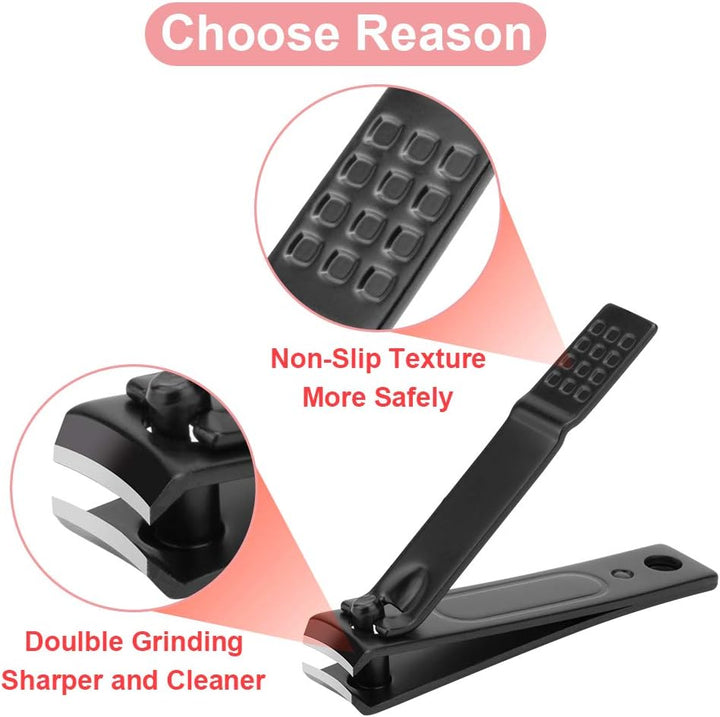 Manicure Kit,  Manicure Set, Mens Grooming Kit, Nail Care Set, Manicure Kit for Men and Women,Nail Kit,Grooming Kit,Nail Clipper Set,Stocking Stuffers,Stocking Stuffers for Teen Boys,Gifts for Men