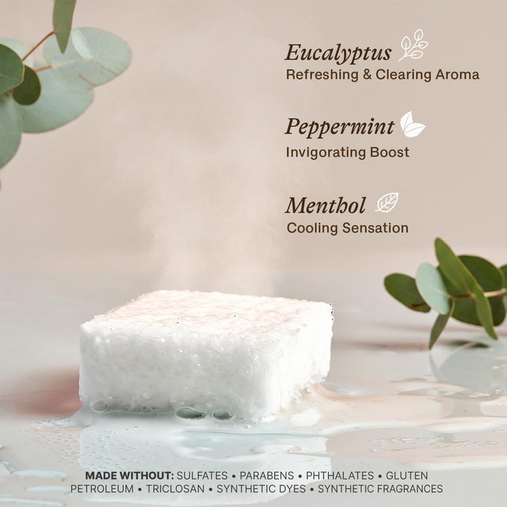 Shower Steamers Aromatherapy - USA Made with Natural Ingredients & Eucalyptus Essential Oil, Christmas Stocking Stuffers for Men & Women, Large Shower Bombs, White Elephant Relaxation Spa Gifts