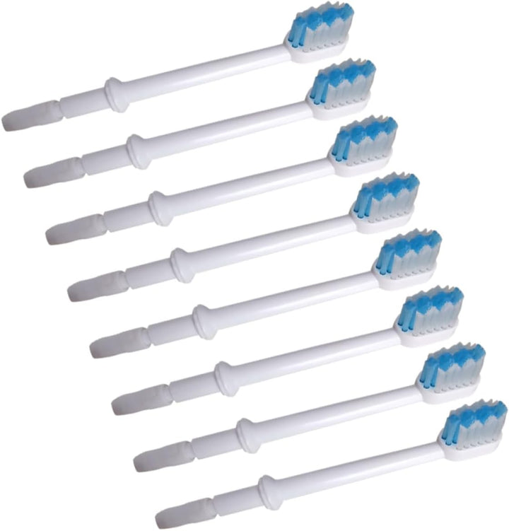 16Pcs Replacement Brush Heads for Oral Irrigator Classic Brush Heads Oral Irrigator Accessories Dental Flosser