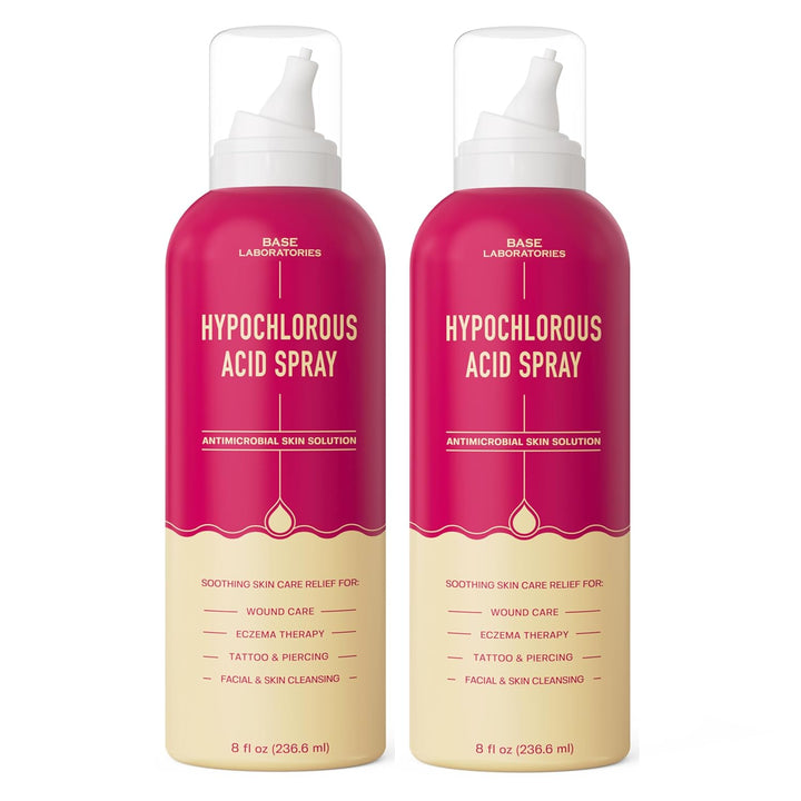 Hypochlorous Acid Spray for Face & Skin | 8 Oz | Facial Spray Daily Skin Repair Solution for Sensitive Skin, Redness, Irritations, Eczema, Acne. Hypochlrous HOCL Molecule Spray