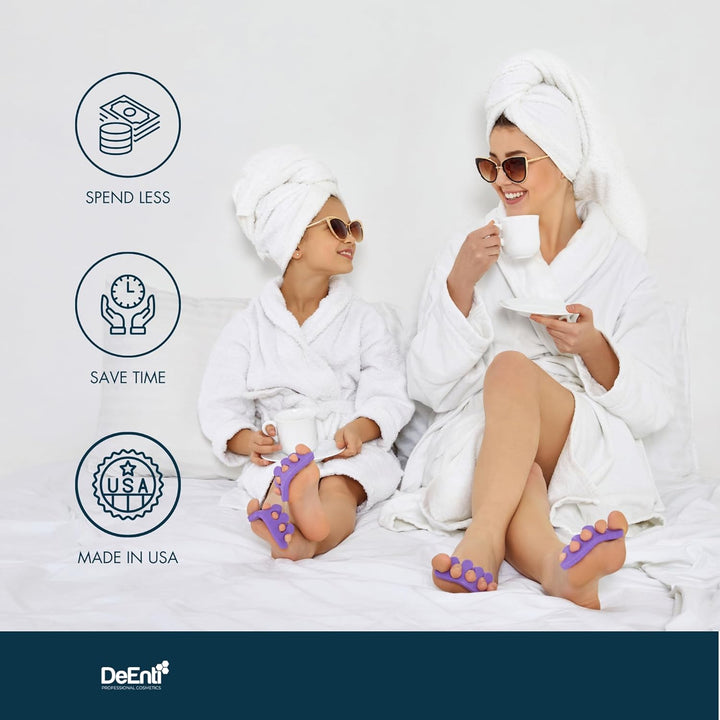 Deenti Pumice Stones, Pack of 6 Professional Grade Pumice Stone for Feet, Salon Quality Foot Callus Remover, Double Sided Foot Scraper, Home Manicure and Pedicure Tools