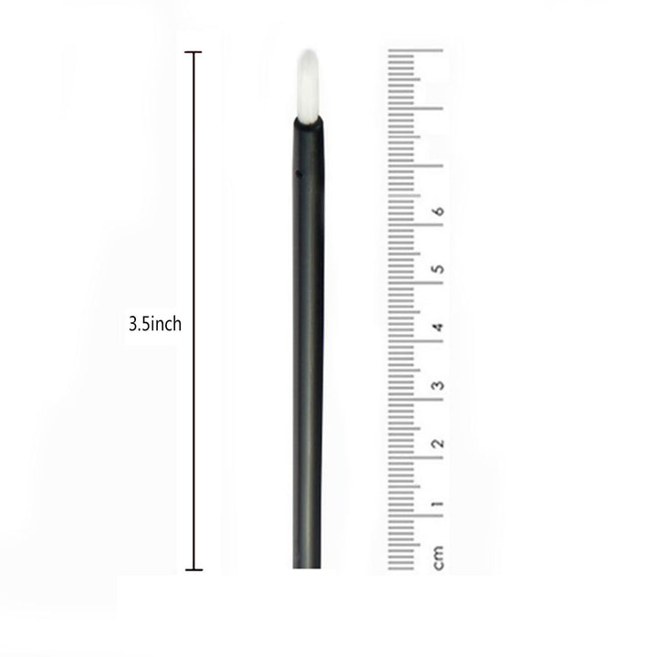 500Pcs/Set Disposable Lip Brushes Make up Brush Lipstick Lip Gloss Wands Applicator Tool Makeup Beauty Tool Kits (Black)