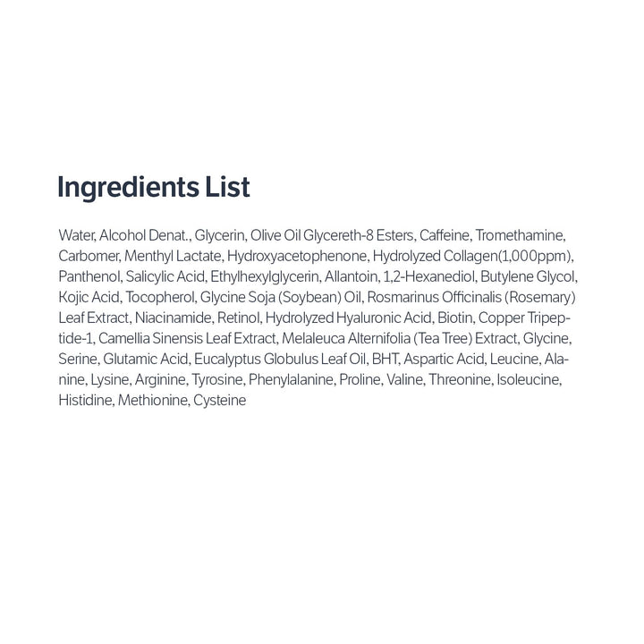 Deep Collagen Retinol Power Boosting Scalp Serum | Roll on Hair Growth, Hair Thickening Serum, Itchy & Dry Scalp Treatment, Caffeine, Biotin, Rosemary – Korean Hair Care, 0.5 Fl Oz