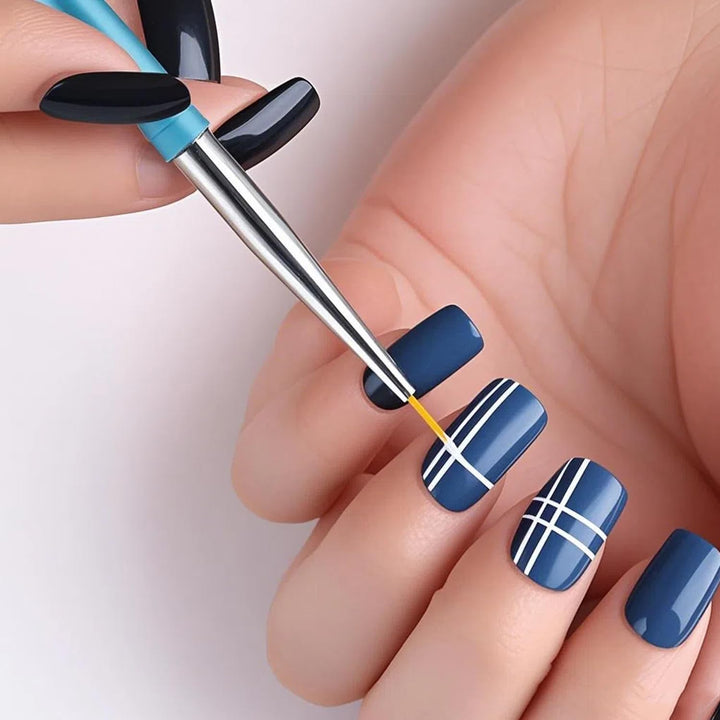 Nail Dotting Tools Set – 5PCS Dual-Ended Dotting Pens & 3PCS Nail Art Brushes for DIY Nail Art, Painting & Design