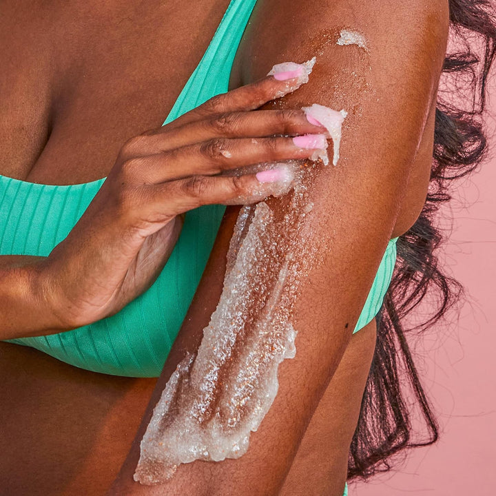 Shea Sugar Scrub Tropical Mango, 18Oz, Ultra Hydrating and Exfoliating Scrub for Nourishing Essential Body Care