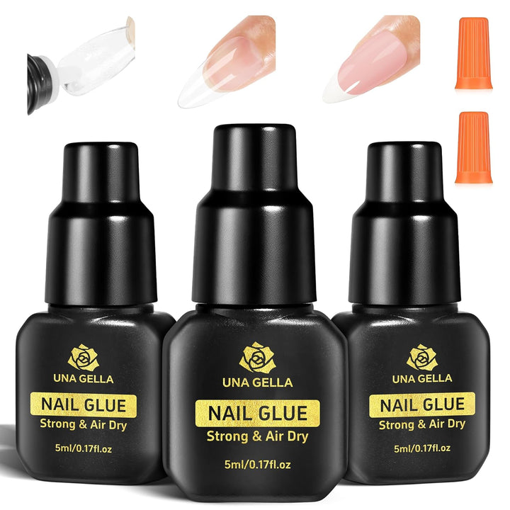 Short Almond Nail Tips, 312Pcs Short Almond Gel Nail Tips Shape Pre Etched Press on Nails Clear Acrylic Fake Nails No C Curve for Full Cover Nails Extension Home Art DIY Salon 12 Sizes