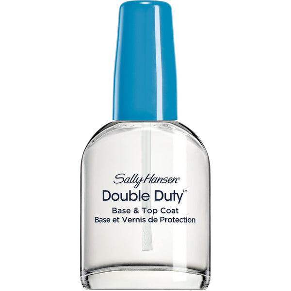 Double Duty™, Base and Top Coat, Quick Dry, Long Lasting, Streak-Free Shine, Clear Nail Polish