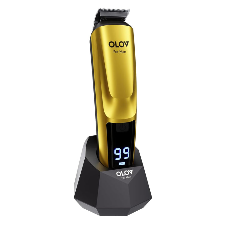 Beard Trimmer, 21 Piece All-In-One Mens Grooming Kit and Hair Clipper, Nose, Ear,Body and Face, Electric Razor with USB Recharge Dock