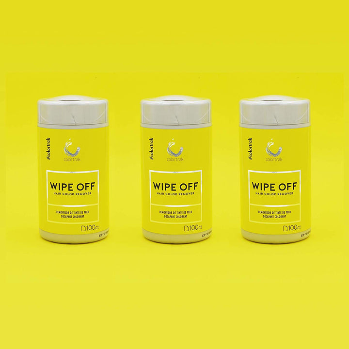 Gentle Hair Color Remover Wipes, Moist, Non-Irritating Towelettes, Formulated with Aloe, Easily Remove Hair Color Stains from Skin, Convenient Canister, 100 Wipes