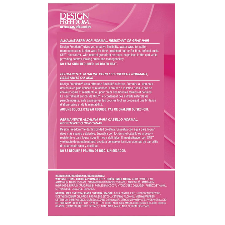 Design Freedom Regular Perm