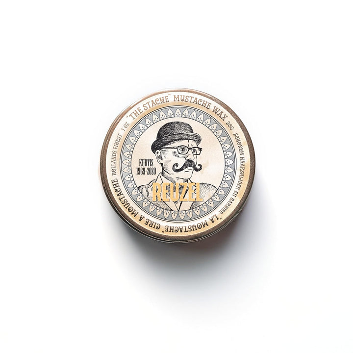 Mustache Wax, Strong All Day Hold, Oil-Based Styling Wax, Low Shine, for All Hair Types, 1 Oz