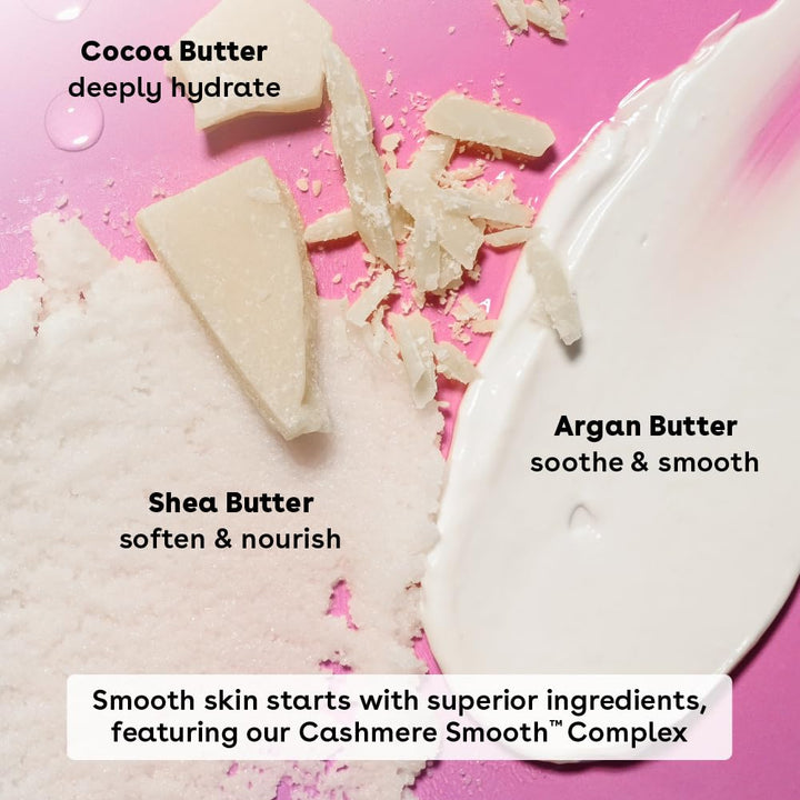 Cashmere Shave Oil, Fresh & Cozy, Soothing Moisturizing, Prevents Irritation Razor Burn, Bikini Area-Approved, Body Care, 6 Fl Oz