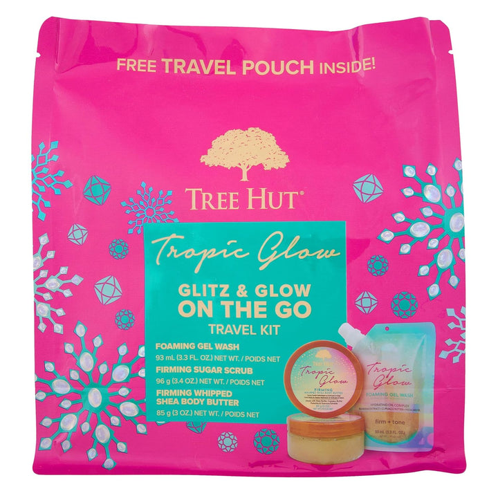 Glitz & Glow on the Go Travel Kit, Tropic Glow Gift Set
