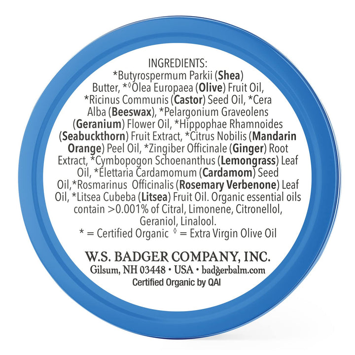 Cuticle Care, 100% Organic Cuticle Cream for Natural Nail Care, Soothe & Restore Dry & Splitting Cuticles, Rich Shea Butter, Light Citrus Scent, .75Oz Tin