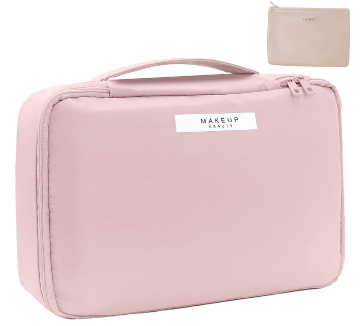 Travel Makeup Bag Cosmetic Bag Makeup Bag Toiletry Bag for Women and Men (Green)