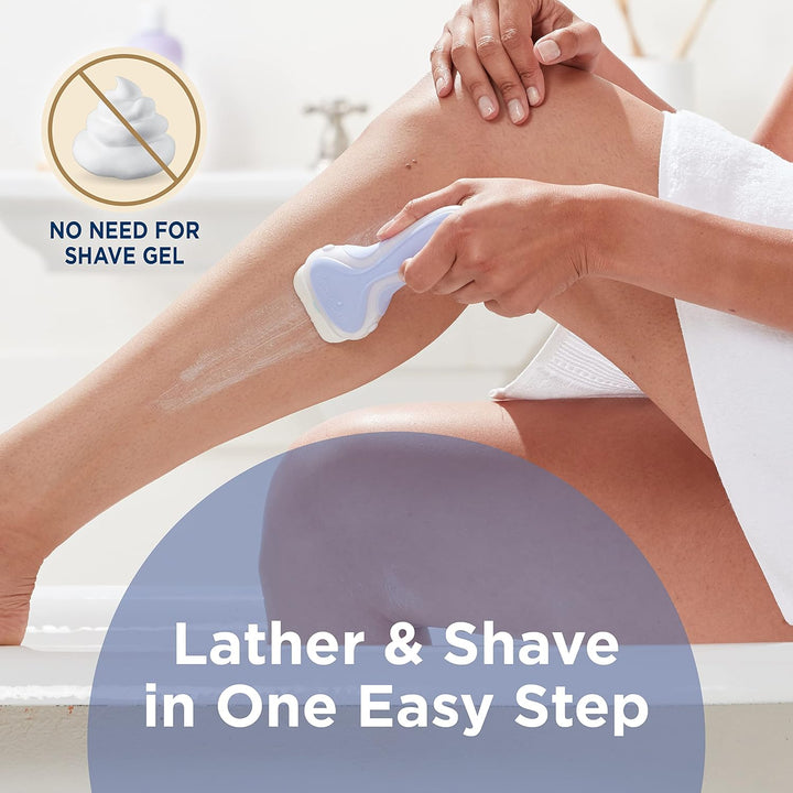 Schick  Refill, Pure Nourishment Razors for Women |  Razor Blades Refill with Organic Cocoa Butter, 8 Count Razor Refills