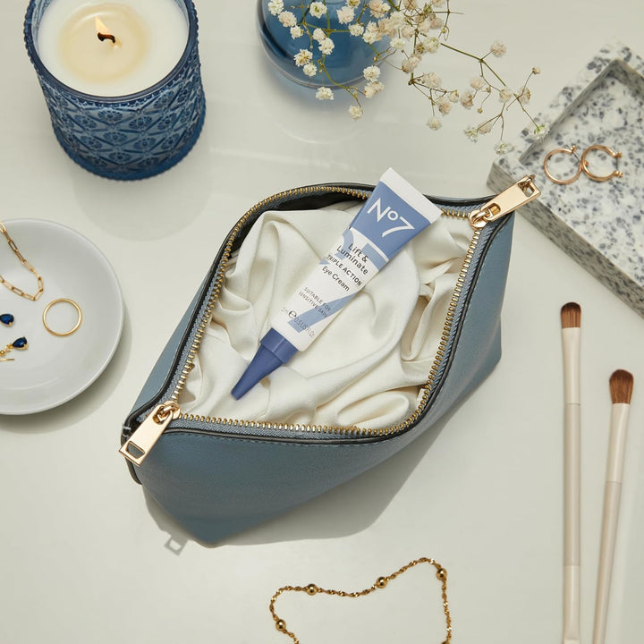 Lift & Luminate Triple Action under Eye Cream - Dark Circles under Eye Treatment with Vitamin C & Collagen Peptide Technology - Helps Reduce Puffiness, Bags & the Appearance of Wrinkles (0.5 Oz)