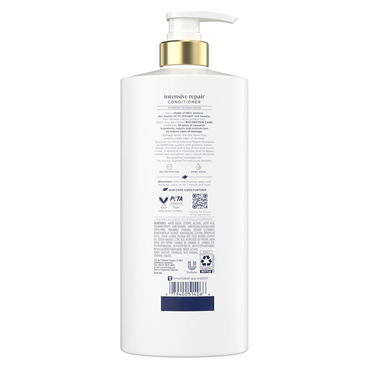 Conditioner Intensive Repair for Damaged Hair with Bio-Protein Care Technology and Amino Serum 28 Fl Oz