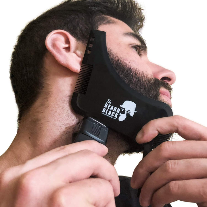 Beard Shaping & Styling Tool with Inbuilt Comb, Perfect for Line up & Edging, Use with Beard Trimmer or Razor