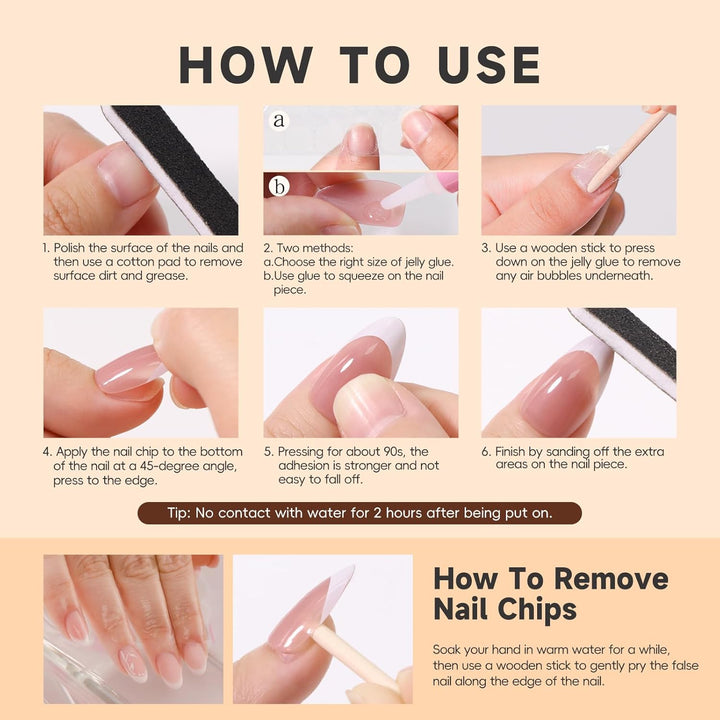 Medium Almond 3D Brown Gold Flower Press on Nails-‎ Tortoiseshell Leopard French Tip Blossom Gradient Design,24Pcs Handmade Fall/Autumn/New Year Glue on Acrylic Fake Nail Press Ons for Women