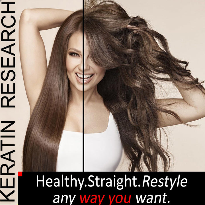 Brazilian Keratin Hair Treatment Straightening Complex Blowout LONG Lasting Organic Natural Results with Argan Oil Keratina Brasilera