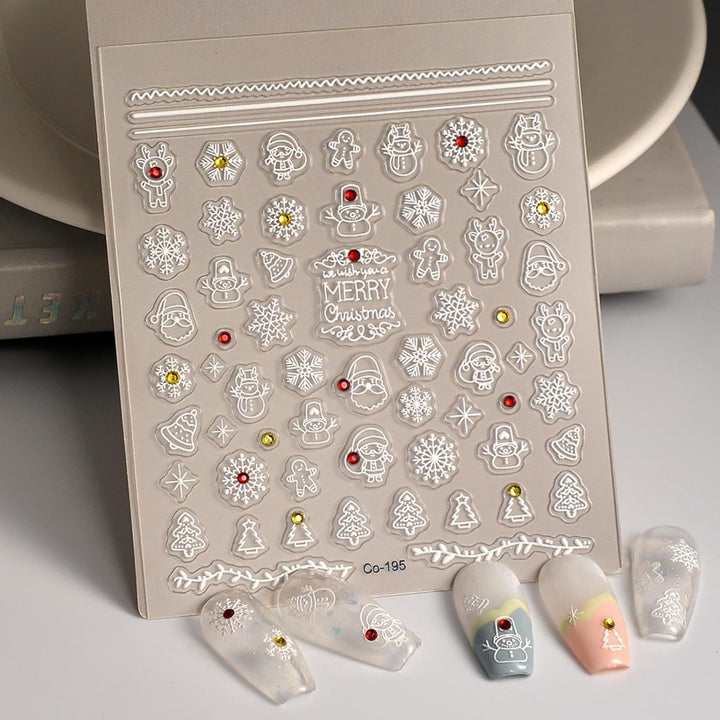 5D Embossed Autumn Maple Leaves Nail Stickers for Nail Art Thanksgiving Day Nail Art Stickers Fall Nail Decals Self-Adhesive Gold Maple Leaf Nails Sticker for Women Girls Nail Supplies