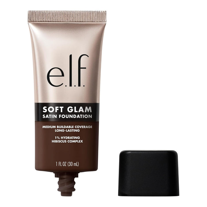 Soft Glam Foundation, Medium Coverage, Long-Lasting & Buildable Foundation for a Smooth, Satin Finish, Vegan & Cruelty-Free, 25 Light Neutral