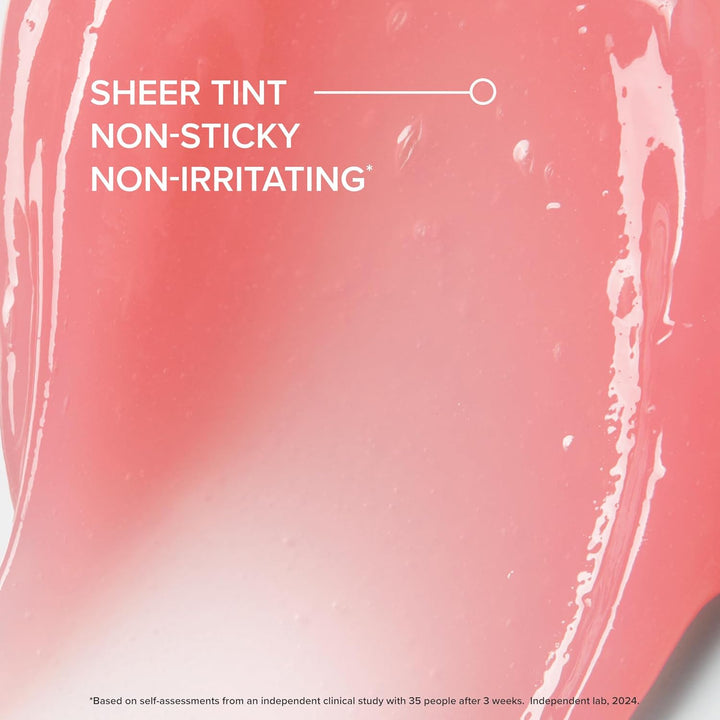 Pro-Collagen Peptide Gloss Lip Balm, Hydrates & Smooths Lips, Sheer & Glossy Finish for Fuller Lips, Sheer Tint, Non-Sticky, Cruelty-Free