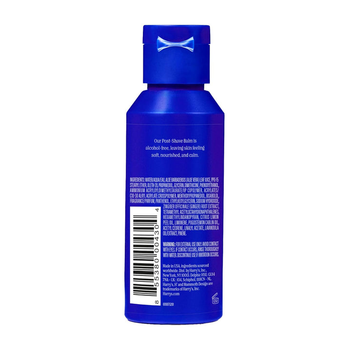 Post-Shave Balm for Men with Aloe - (2 Pack) 3.4 Fl Oz - Calms and Soothes Skin after Shaving