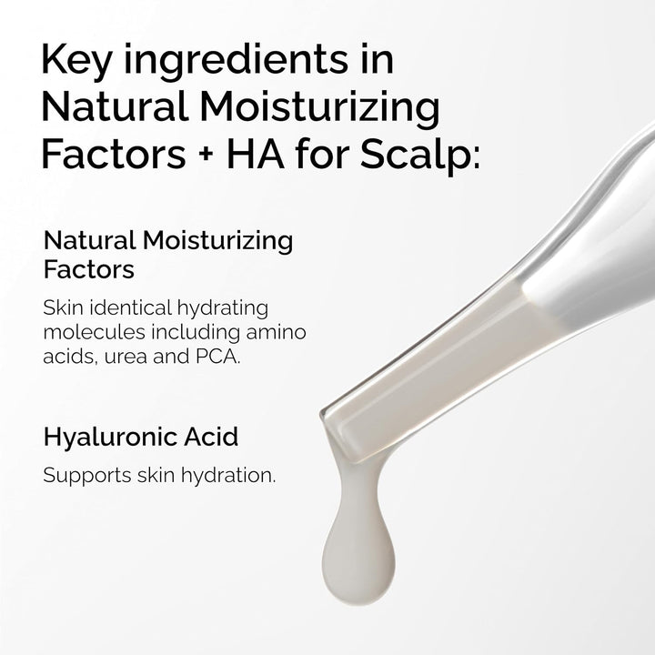 The Ordinary Hair Care Natural Moisturizing Factors + Hyaluronic Acid, Lightweight Hydrating Scalp Serum with Hyaluronic Acid and Squalane, 2 Fl Oz