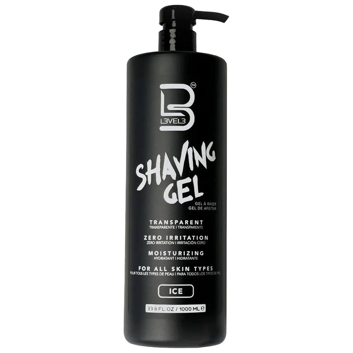 Level 3 Shaving Gel - Straight Razor Shave Gel - Non-Irritating - Refreshing Smell L3 - No Hot Towel Necessary - Level Three Razor Gel