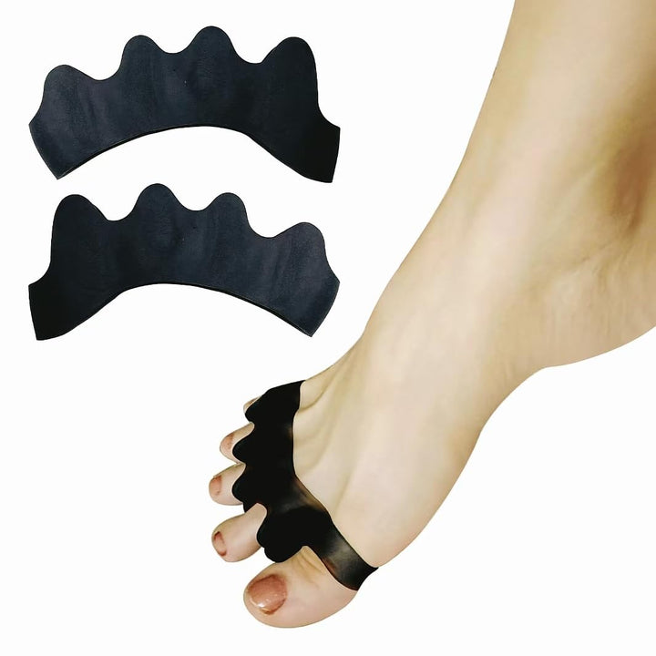 Toe Separators for Pedicure,Toe Separators for Women,Pedicure Toe Spacers for Separating Toenails or Nails,Easy Finger and Toenail Polish Grooming,Soft Gel Toe Spacers Pedicure Kit.